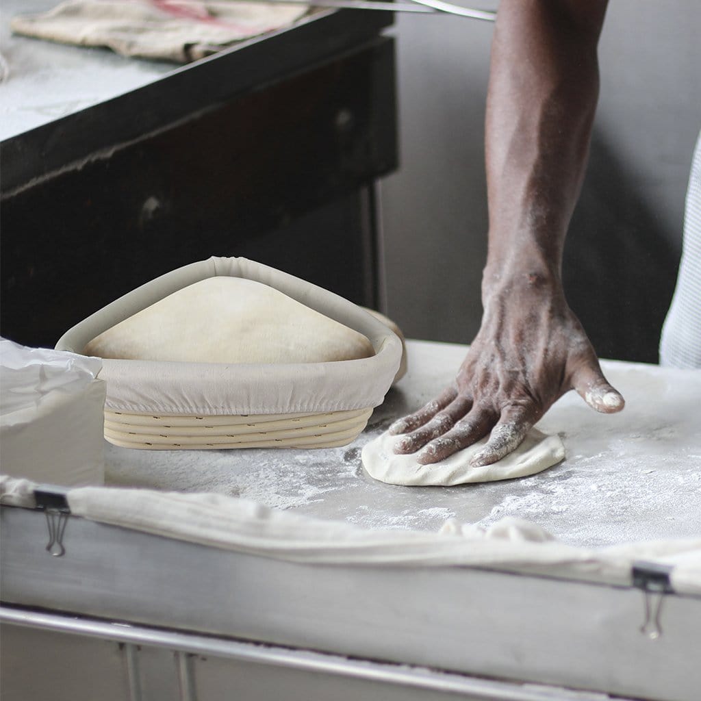 Triangle Banneton Bread Proofing Baskets - 9"