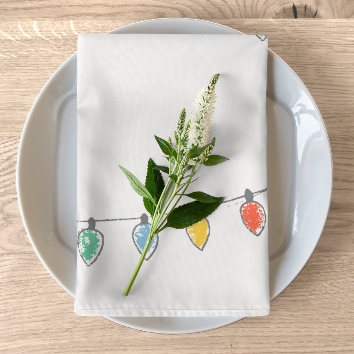 Holiday Napkins - Christmas Lights
