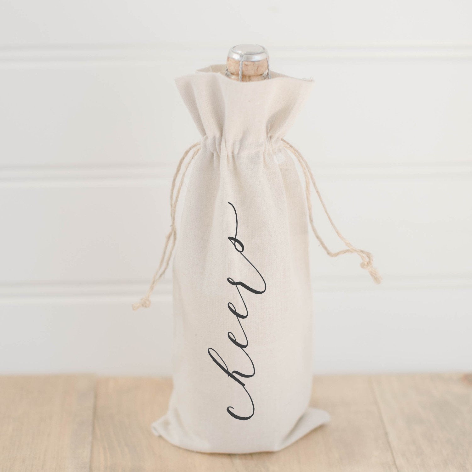 Eat, Drink, and Be Married Wine Bag