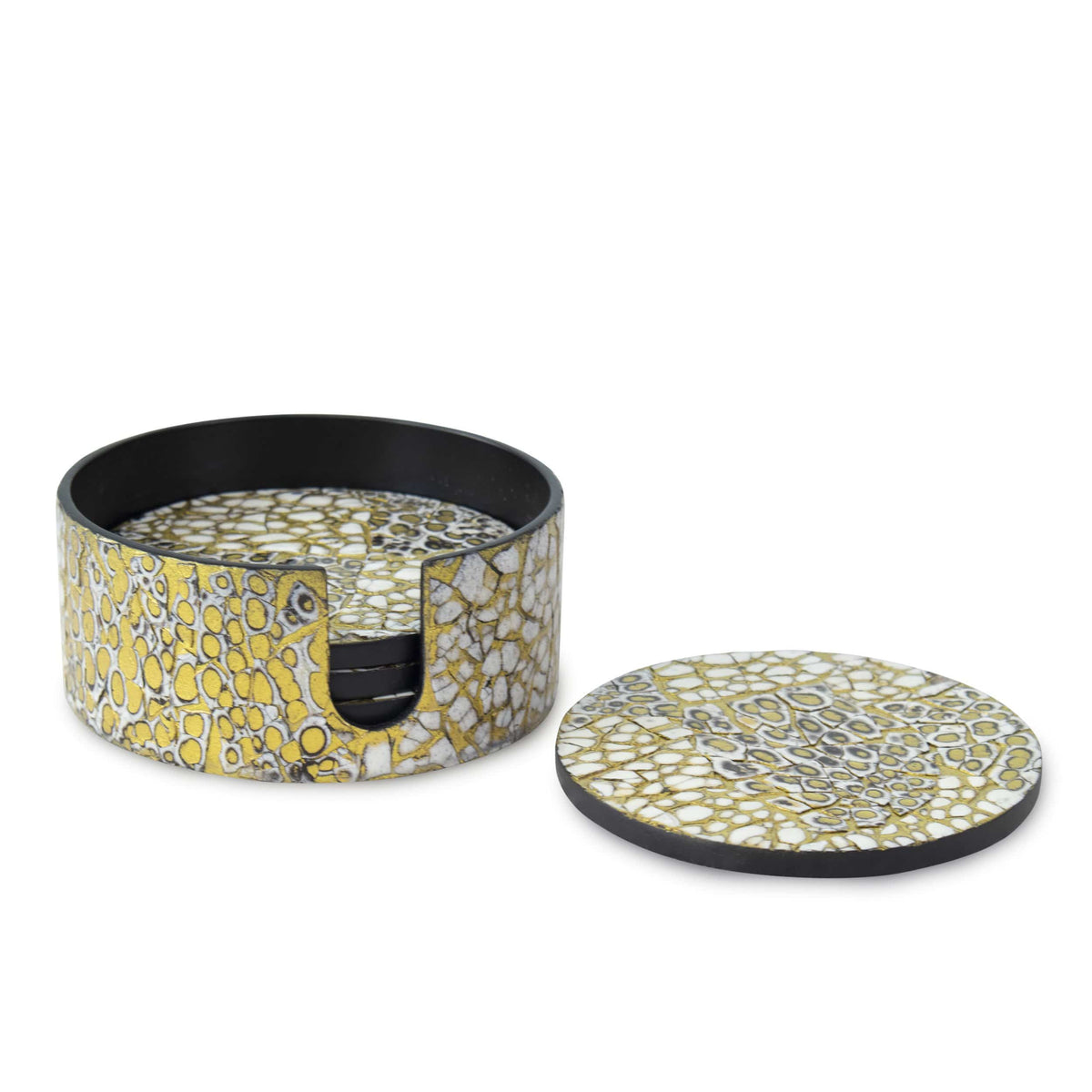 Lacquer Coaster Set - Set of 6