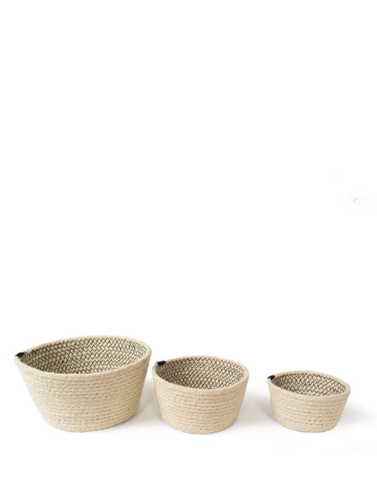 Black Amari Bowl - Set of 3