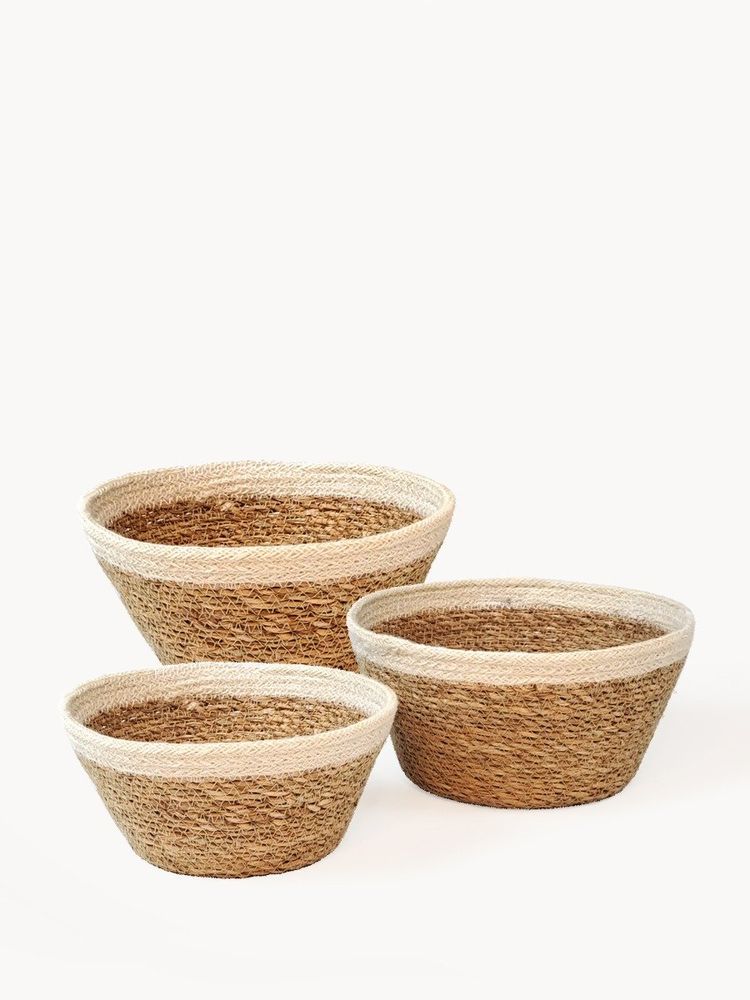 Set of 3 - Savar Plant Bowl