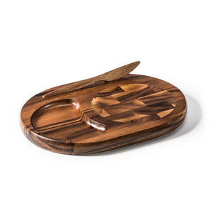 Circled Bornholm Cheeseboard with Knife