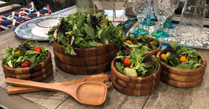 Skagen Extra Large Salad Bowl Serving Set - Set of 7