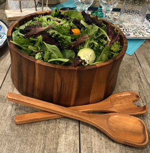 Maribo Xtra Large Salad Bowl with Servers
