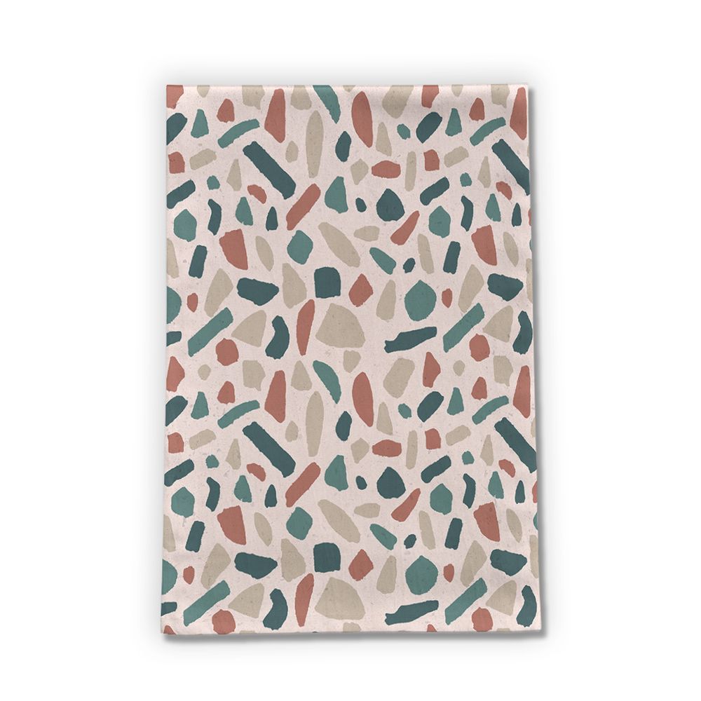 Warm Terrazzo Tea Towel