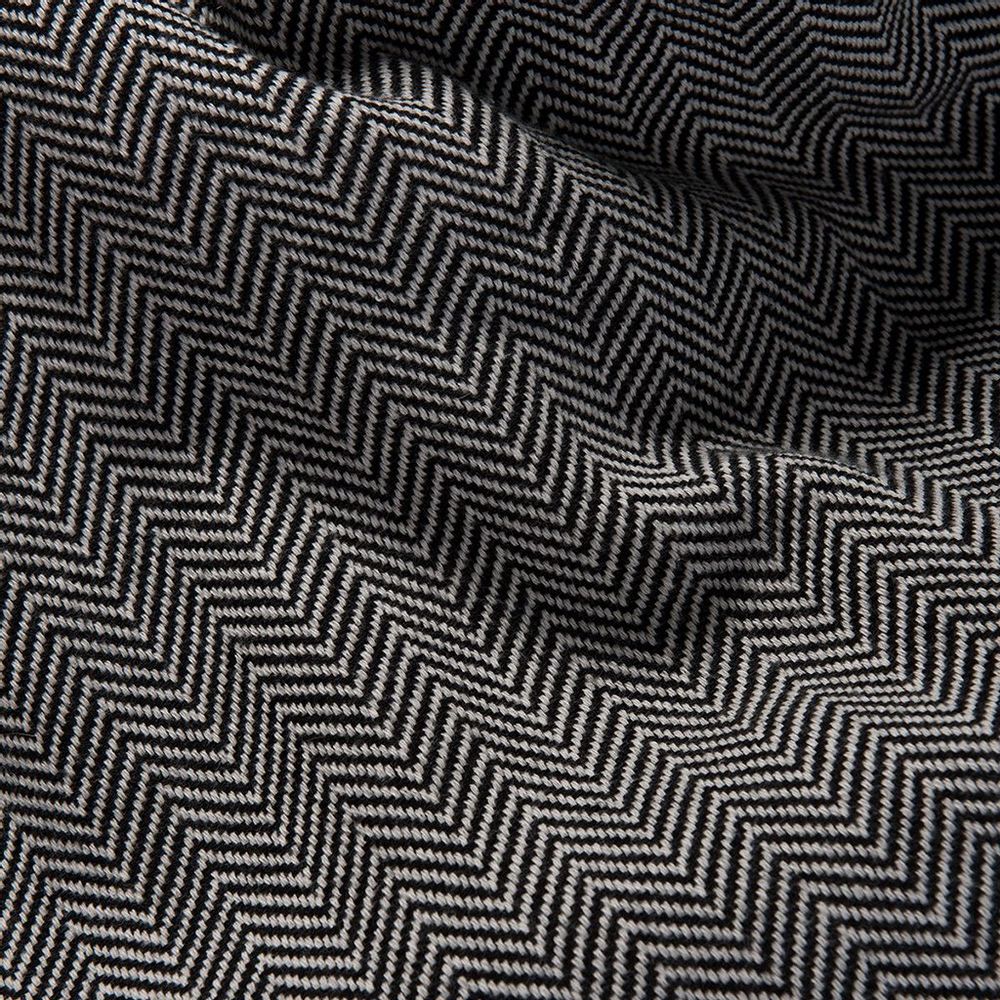 Herringbone Turkish Towel - Black