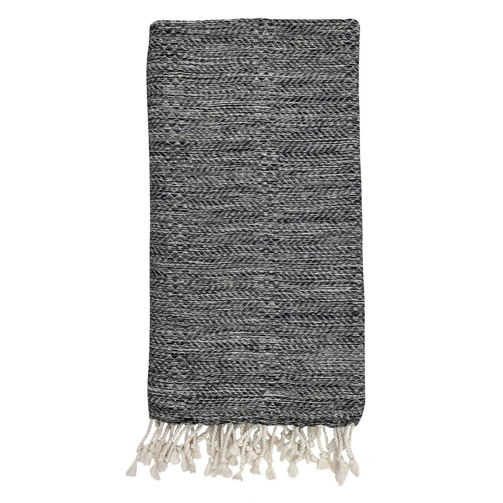 Chevron Melange Turkish Towel