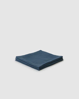 Berkeley Linen Table Napkins (Set of 4) - Adriatic