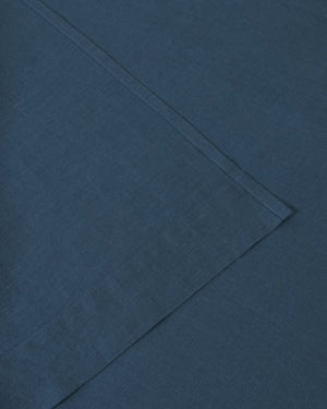 Marcel Linen Flat Sheet - Adriatic