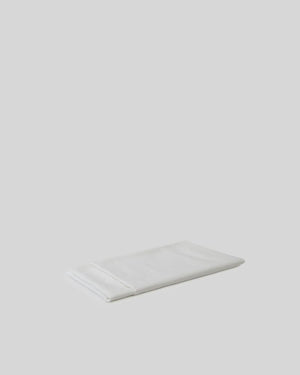 Marcel Linen Flat Sheet - Milk