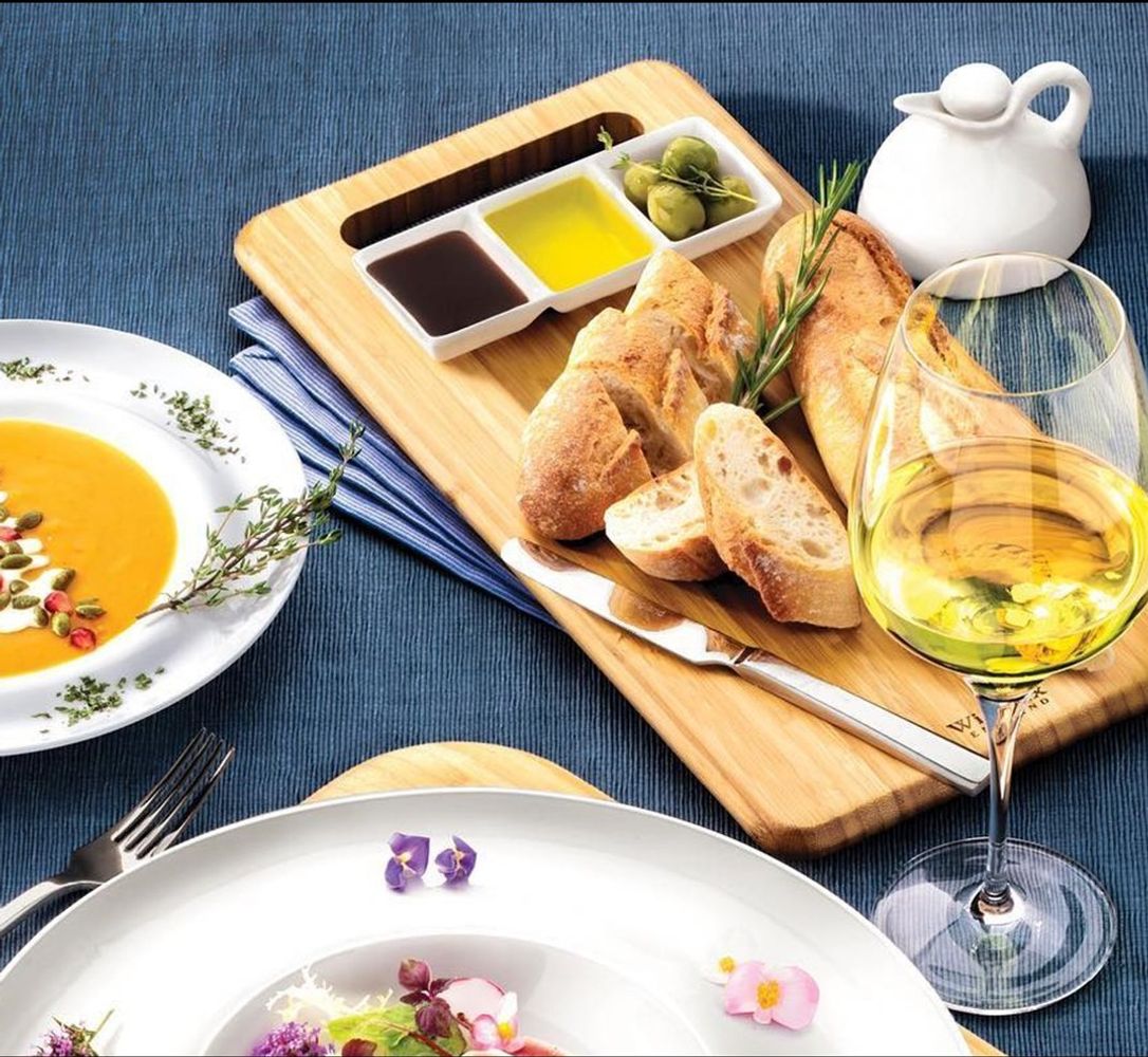 Natural Bamboo Long Serving Board 15.8" X 5.9" | 40 X 15 cm