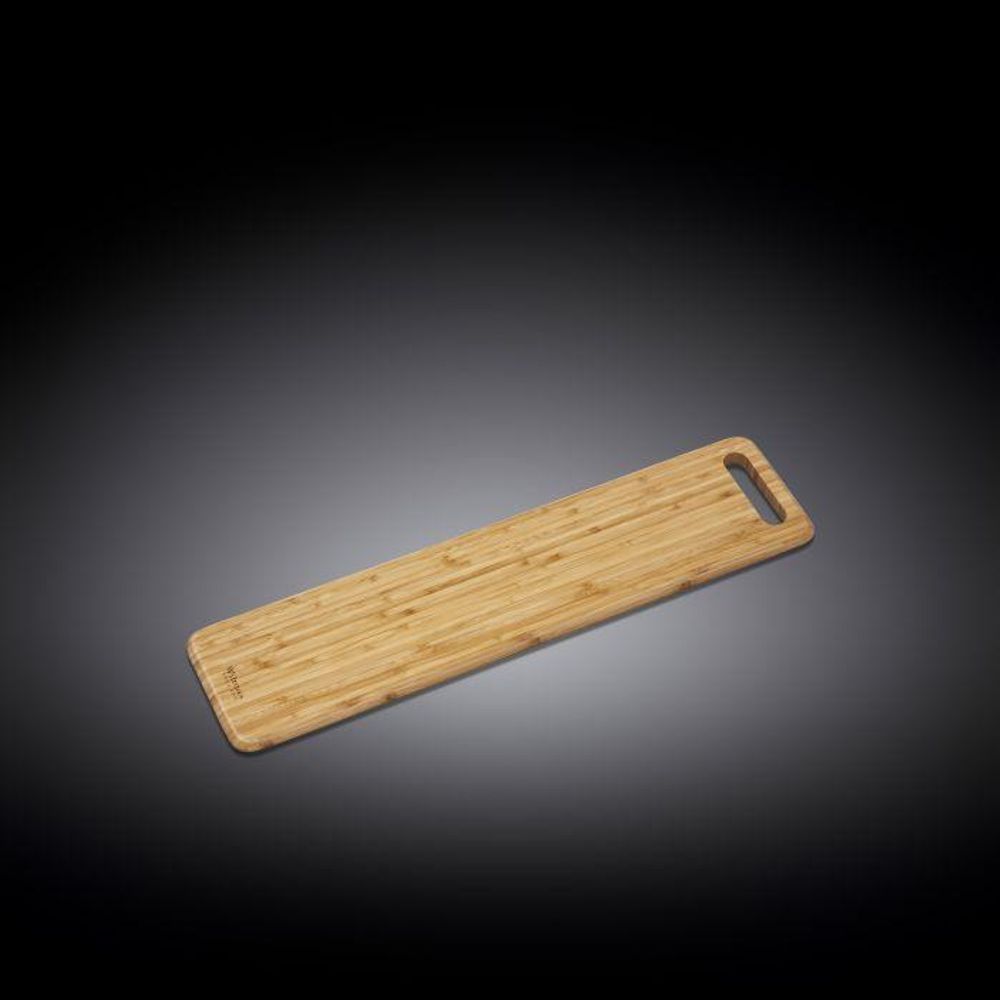 Natural Bamboo Long Serving Board 23.6" X 5.9" | 60 X 15 cm