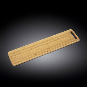 Natural Bamboo Long Serving Board 31.5" X 7.9" | 80 X 20 cm