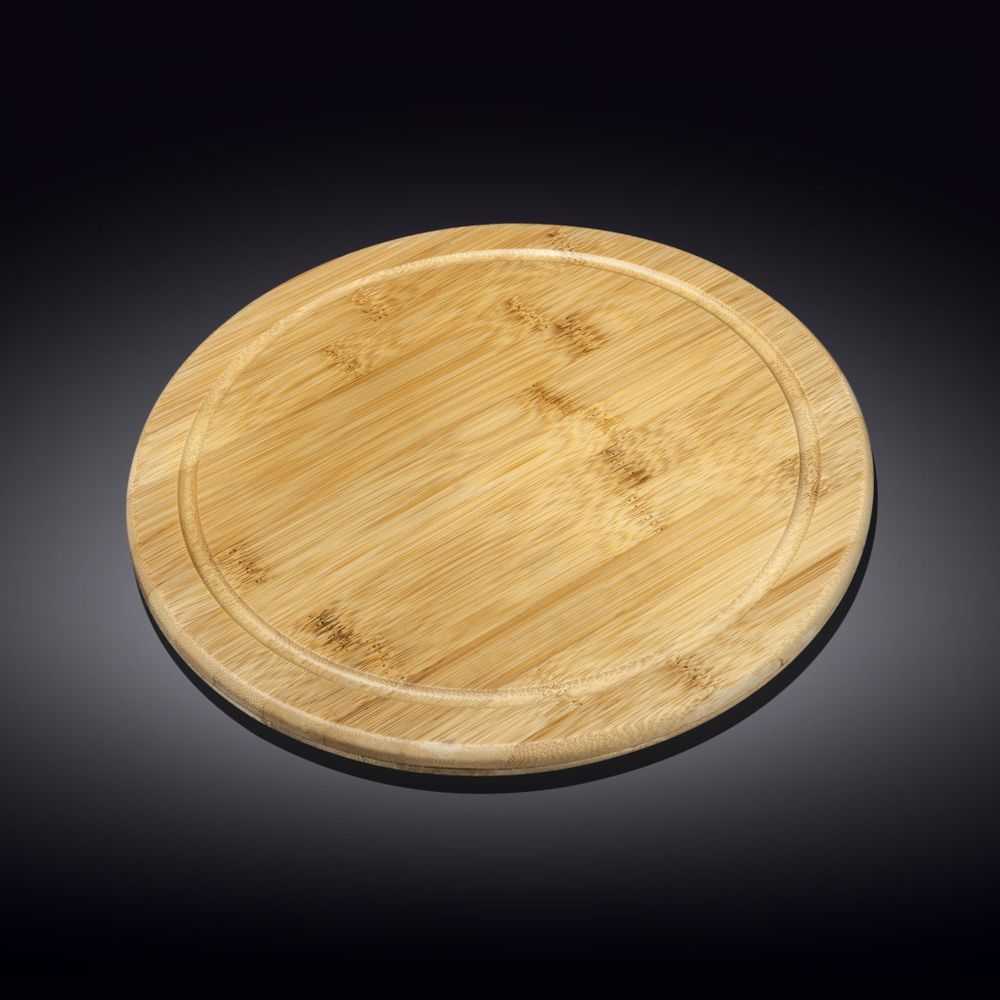 Natural Bamboo Serving Board 12" 