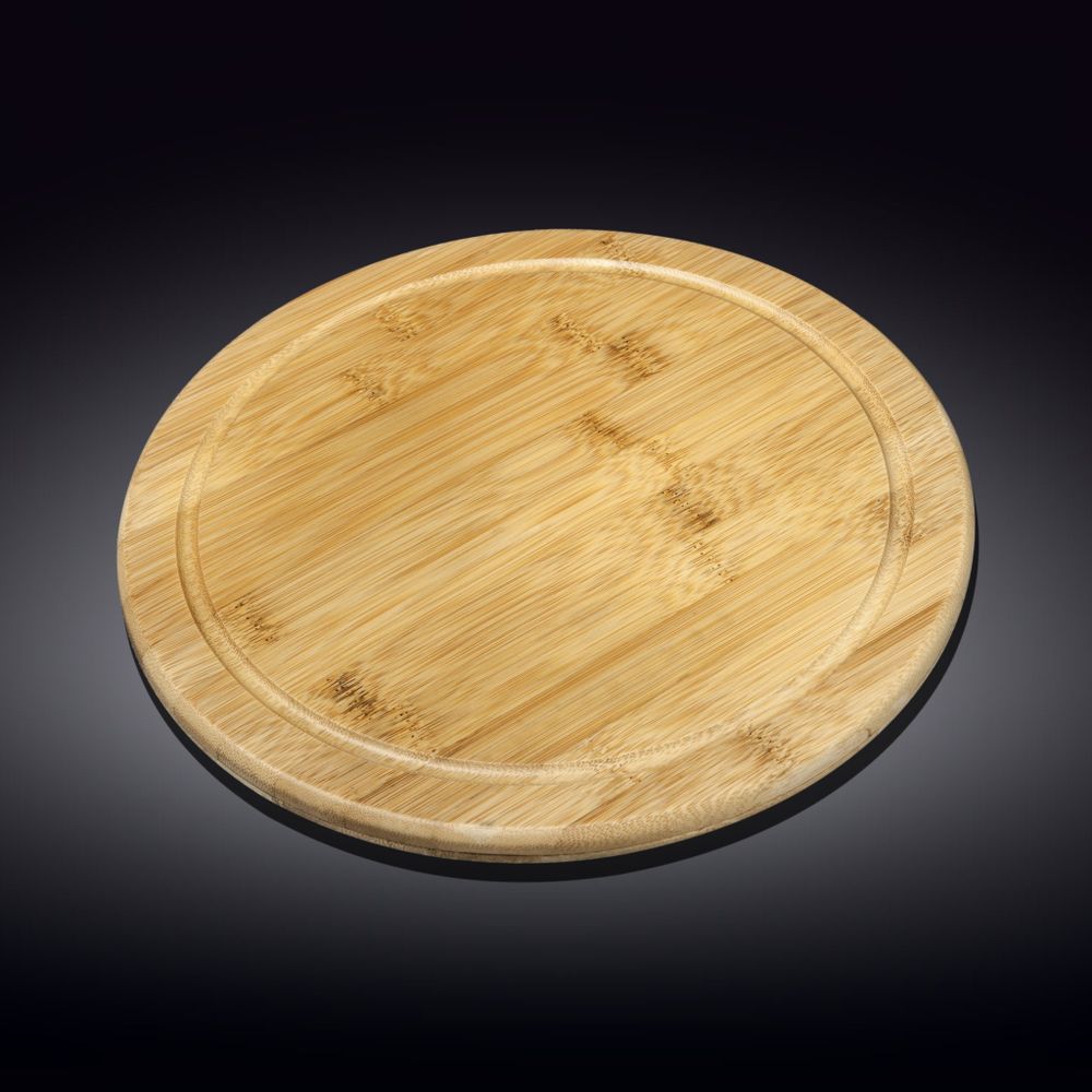 Natural Bamboo Serving Board 14" 