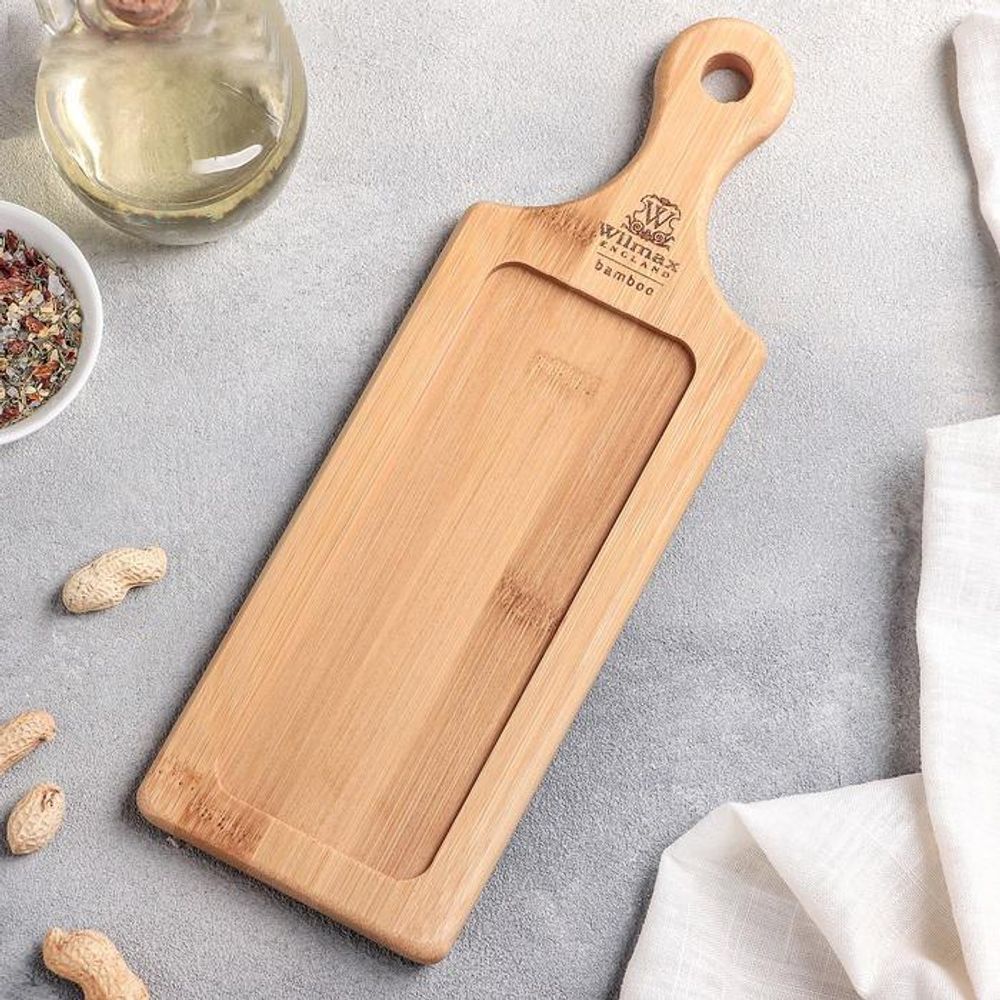 Natural Bamboo Tray 11" X 3.75"