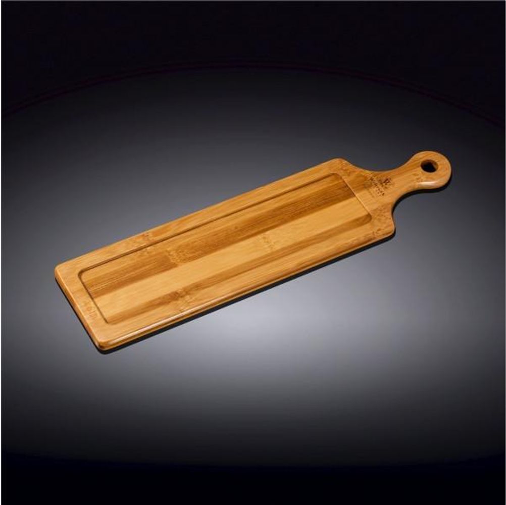 Natural Bamboo Tray 14.5" X 3.75"
