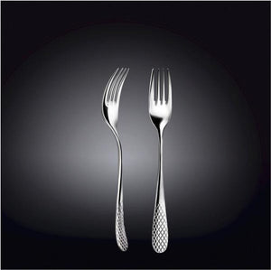 High Polish Stainless Steel Dinner Fork 8" | 20 Cm | Set Of 6 In Gift Box