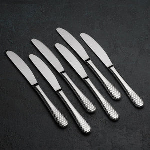 High Polish Stainless Steel Dinner Knife 8.5" | 22 Cm | Set Of 6 | In Gift Box