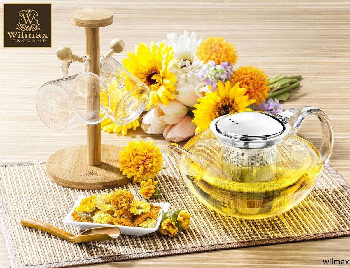 Thermo Glass Tea Pot 52 FL Oz