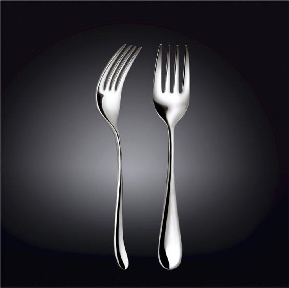 High Polish Stainless Steel Serving Fork 9"