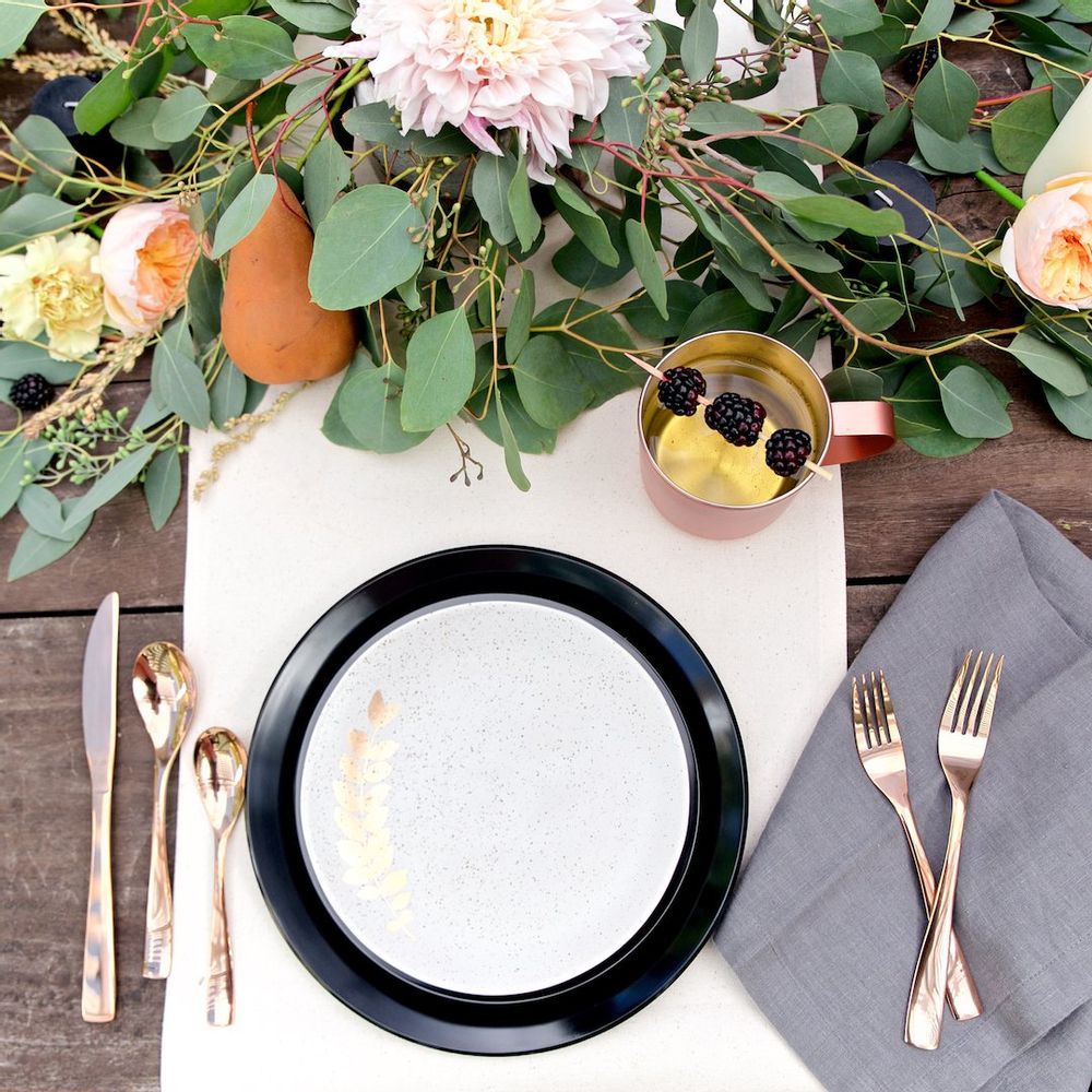 Cotton Canvas Table Runner