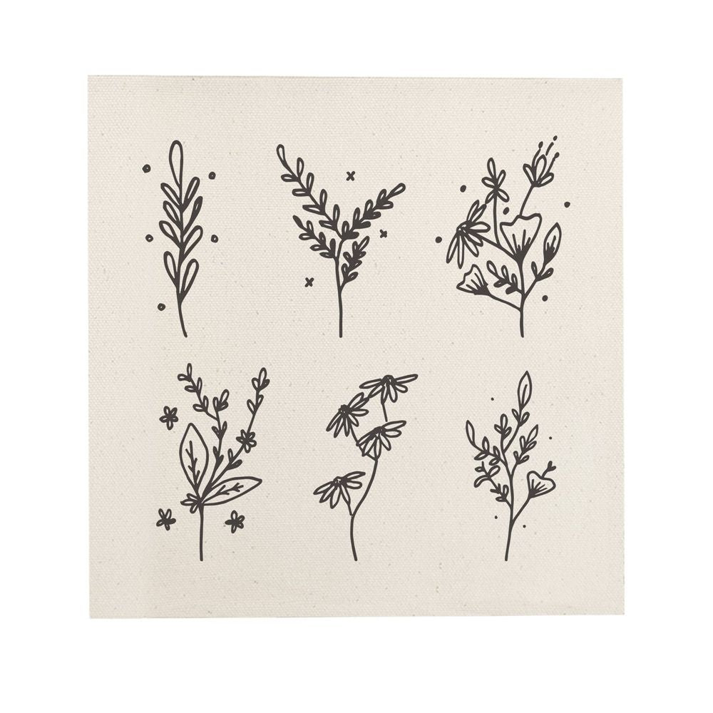 Florals and Botanicals Canvas Kitchen Wall Art