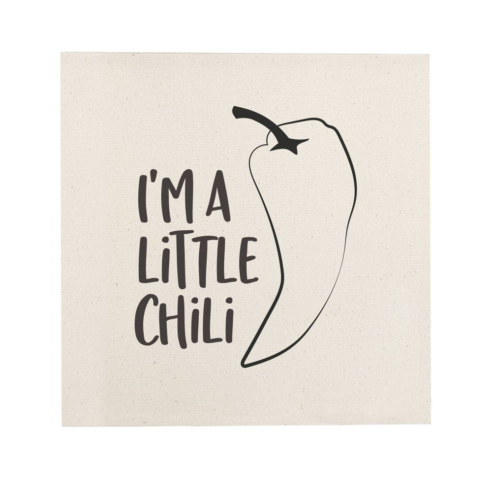 I'm a Little Chili Canvas Kitchen Wall Art
