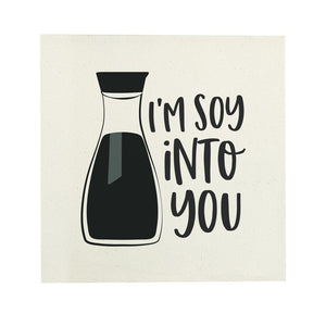 "I'm Soy Into You" Kitchen Wall Art