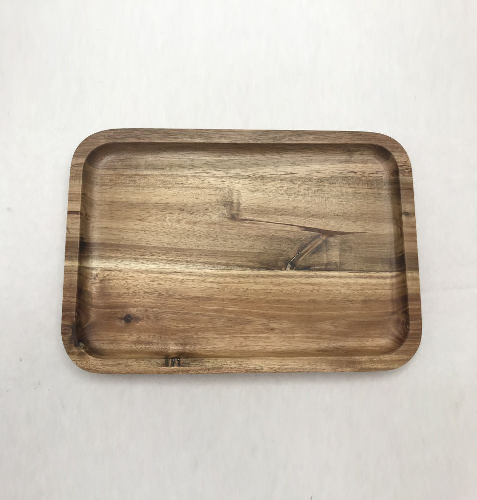 Acacia Serving Rectangle Tray - 10"x7"