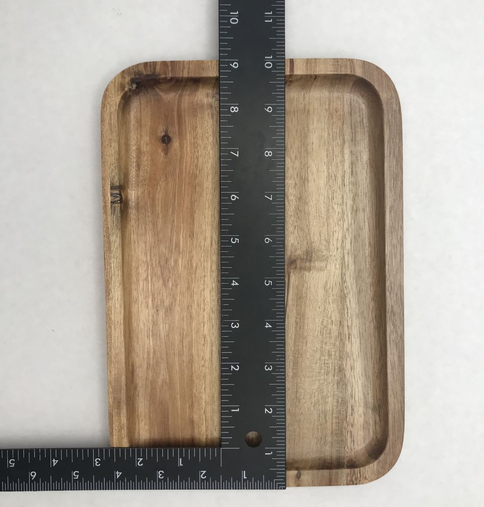 Acacia Serving Rectangle Tray - 10"x7"