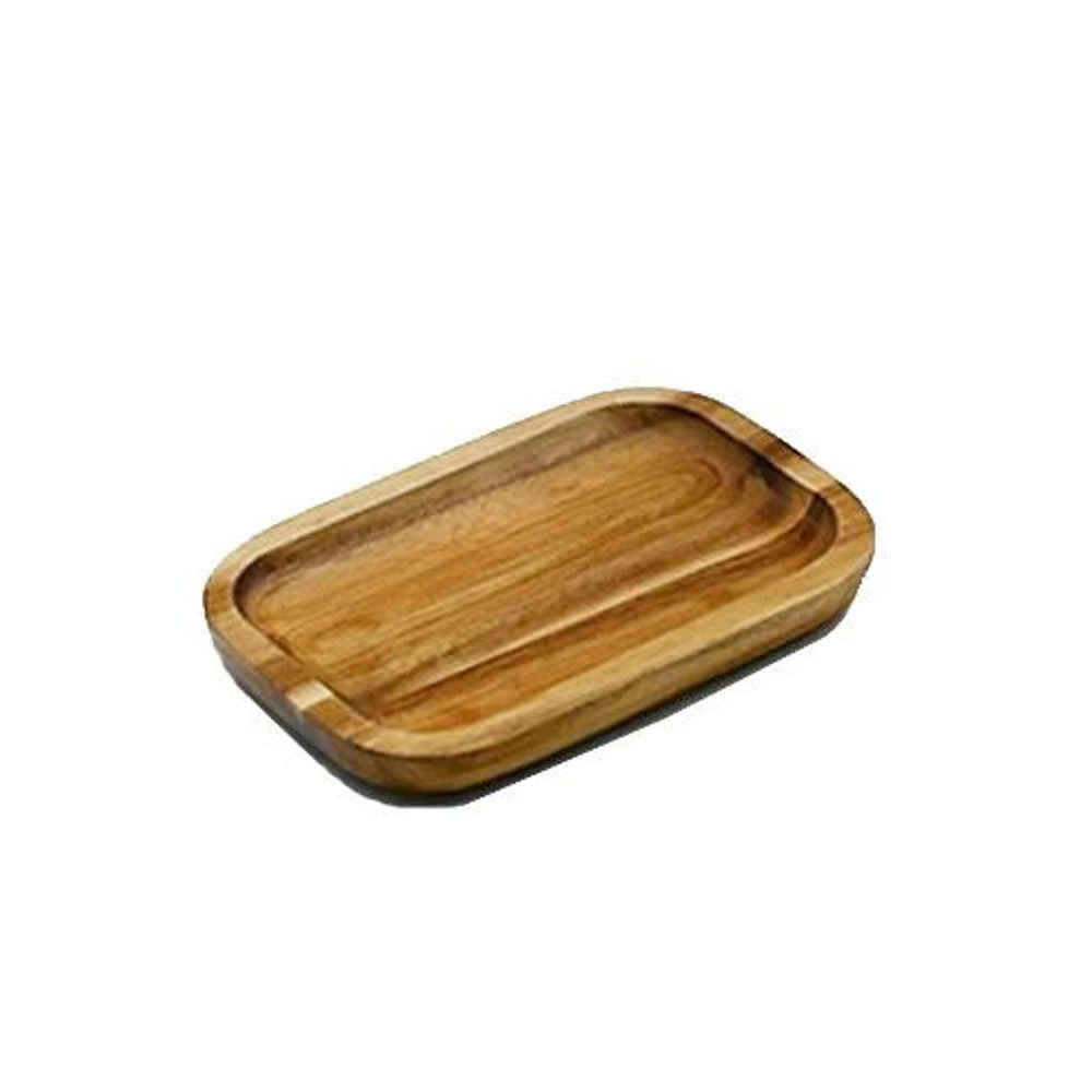 Acacia Serving Rectangle Tray - 6"x4"