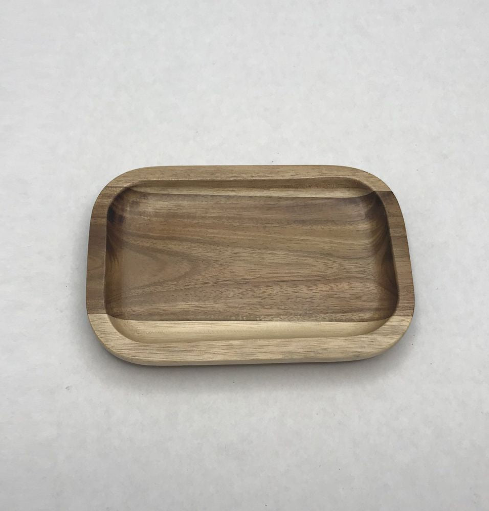 Acacia Serving Rectangle Tray - 6"x4"