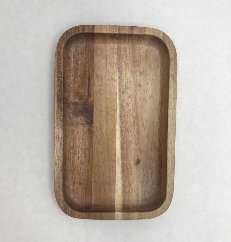 Acacia Serving Rectangle Tray - 8"x5"