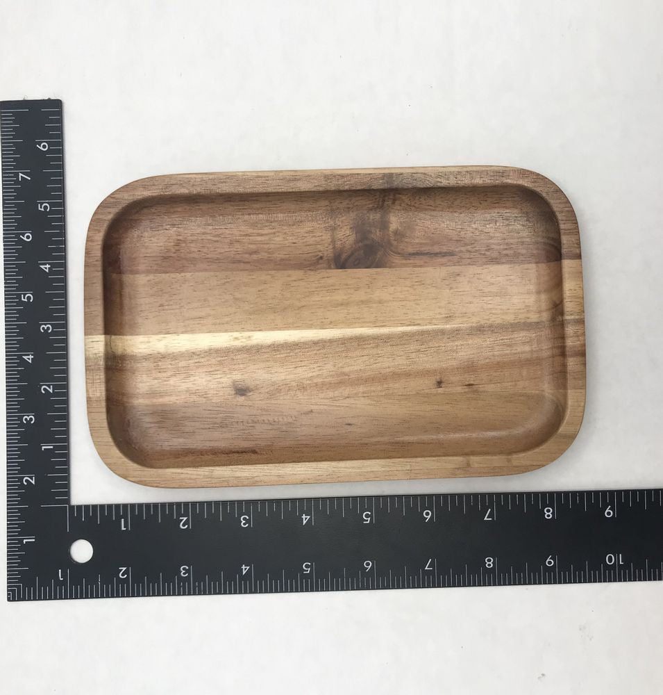 Acacia Serving Rectangle Tray - 8"x5"