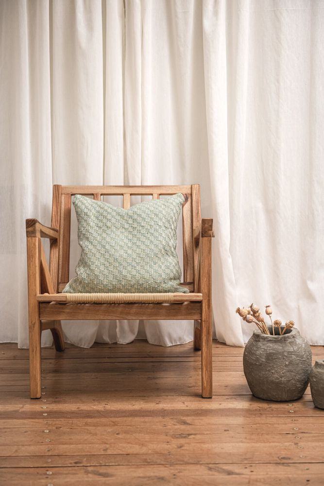 Basic Feijoa Green Pillow