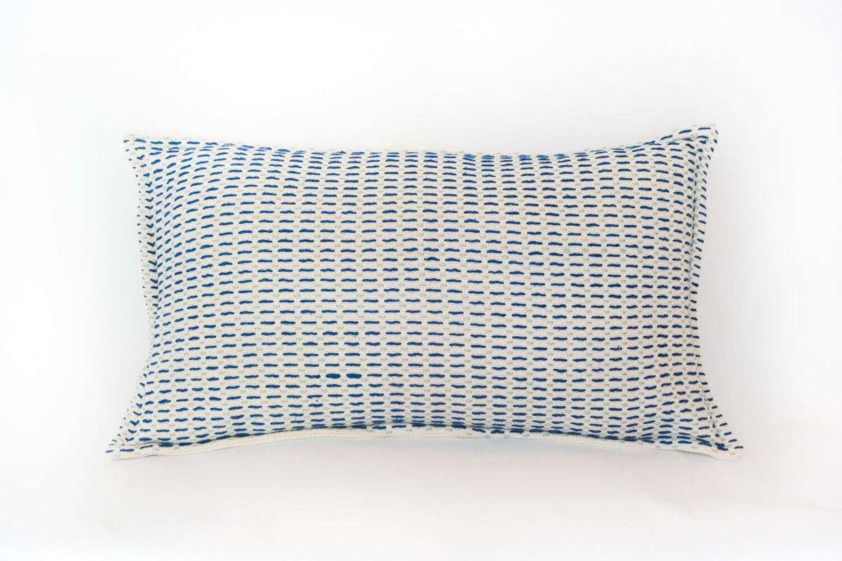 Iza Pillow - Indigo & Seaglass