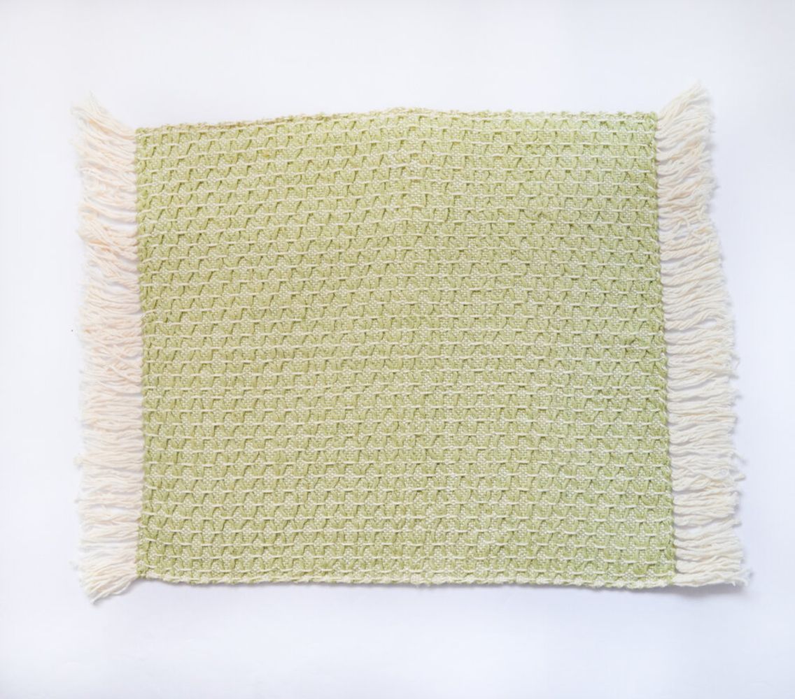 Diamond Feijoa Green Placemat (Set of 6)