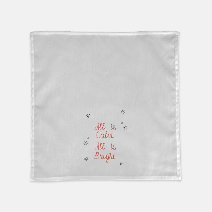 Holiday Hostess Towel - All is Calm