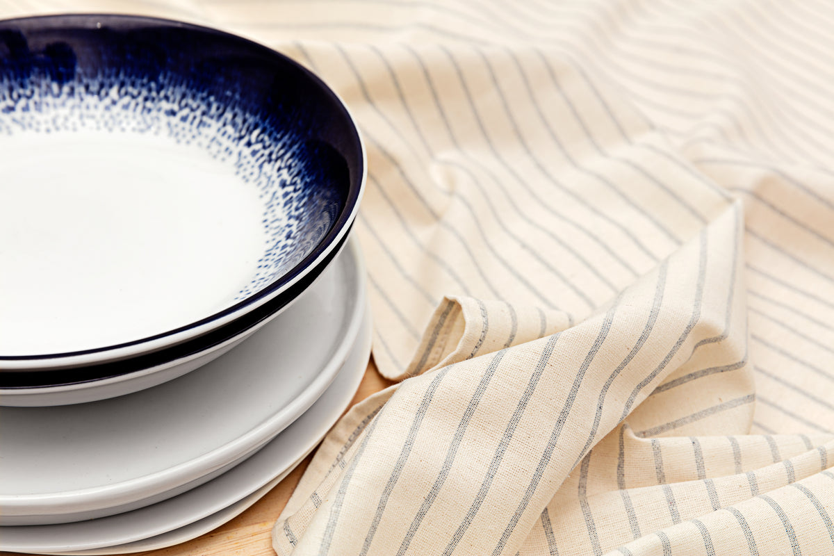 Tablecloth / Natural Striped