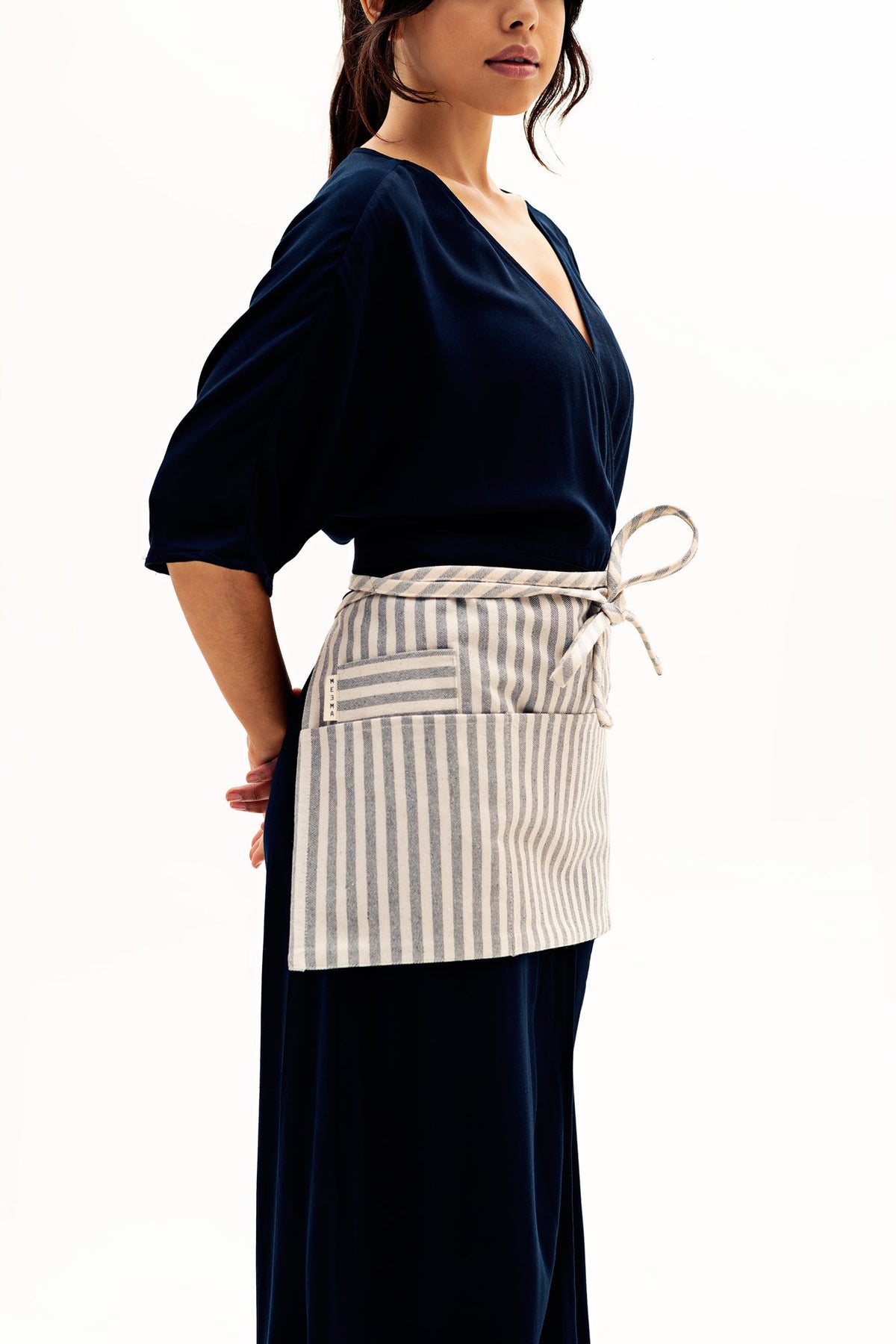 Striped Waist Apron