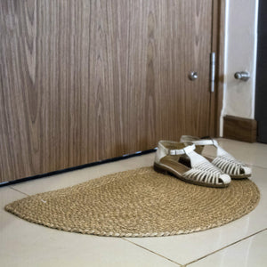 Semi-Circle Woven Doormat
