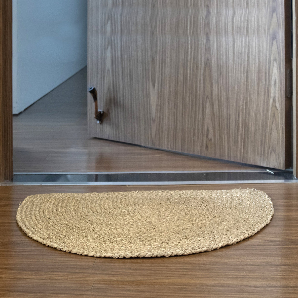 Semi-Circle Woven Doormat