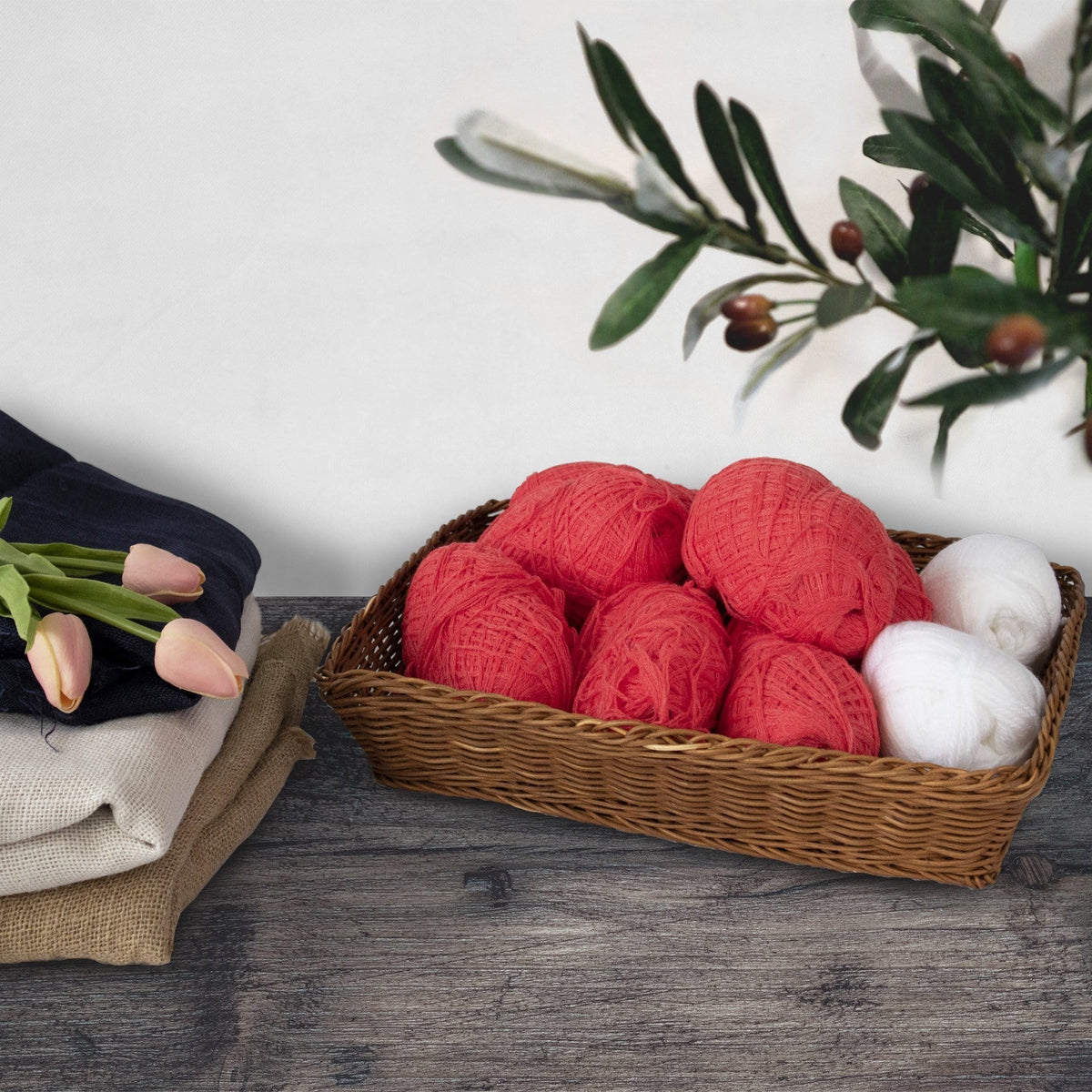 Rattan Bread Fruit Basket