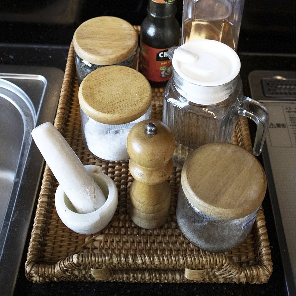 Wicker Serving Trays and Platters with Handles