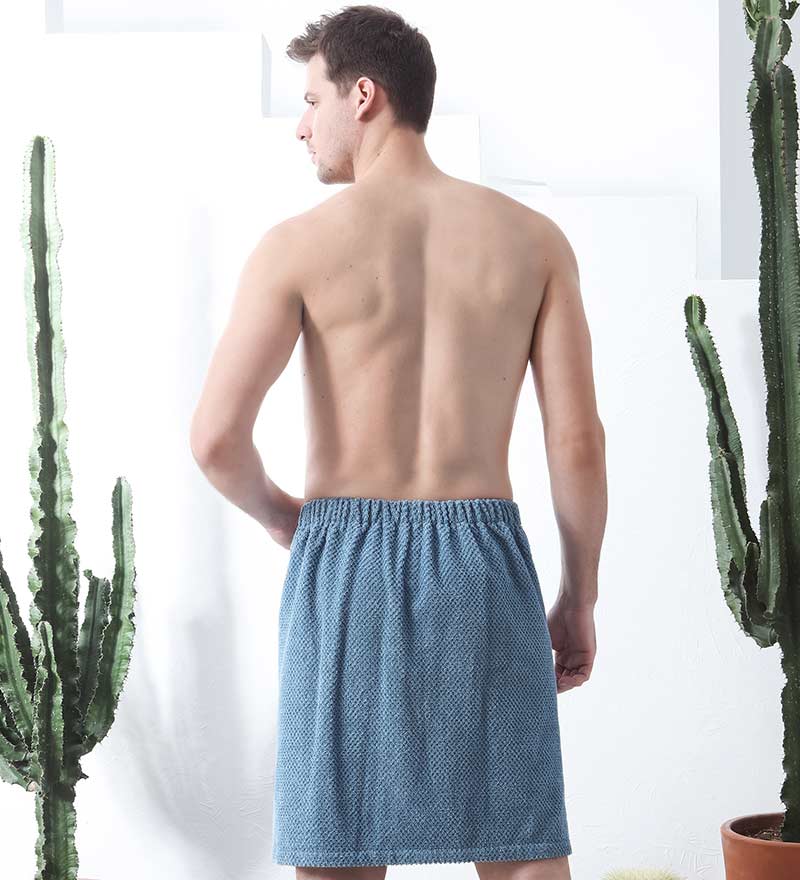 Men's Turkish Cotton Towel Wrap