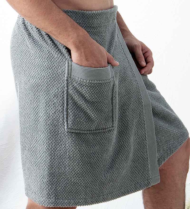 Men's Turkish Cotton Towel Wrap
