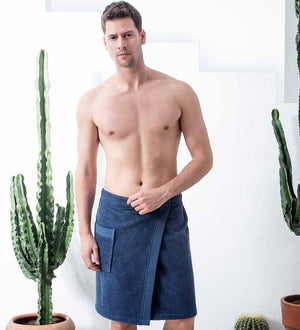 Men's Turkish Cotton Towel Wrap