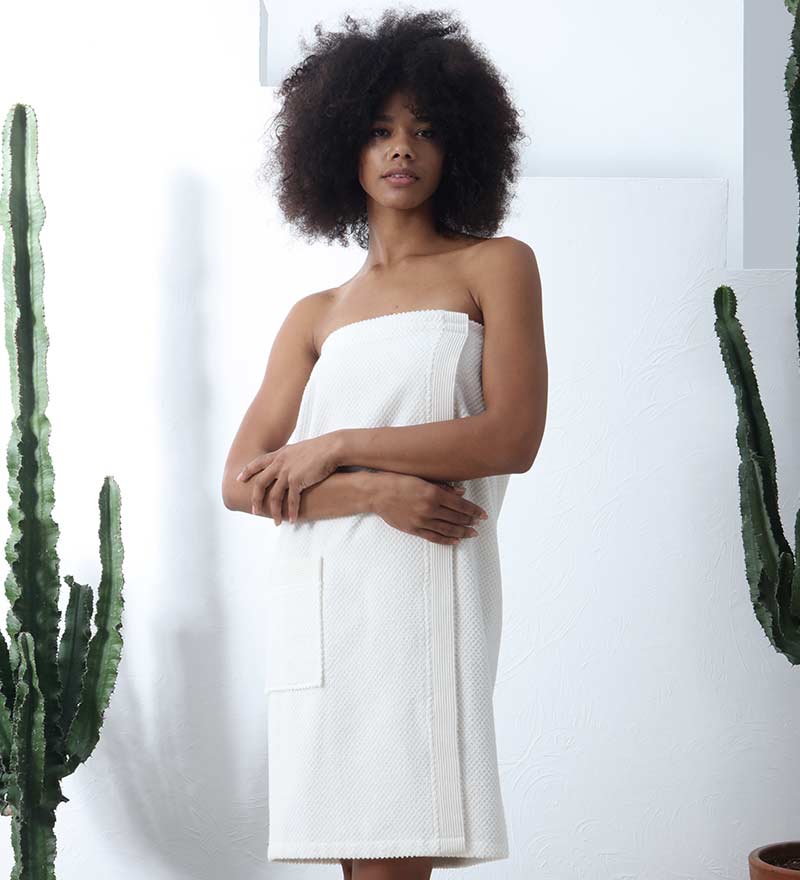 Women's Turkish Cotton Towel Wrap